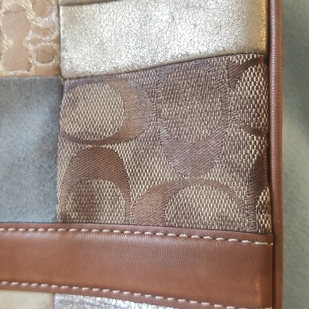 Coach Patchwork Tote Shoulder Bag 10001 - Picture 10 of 11